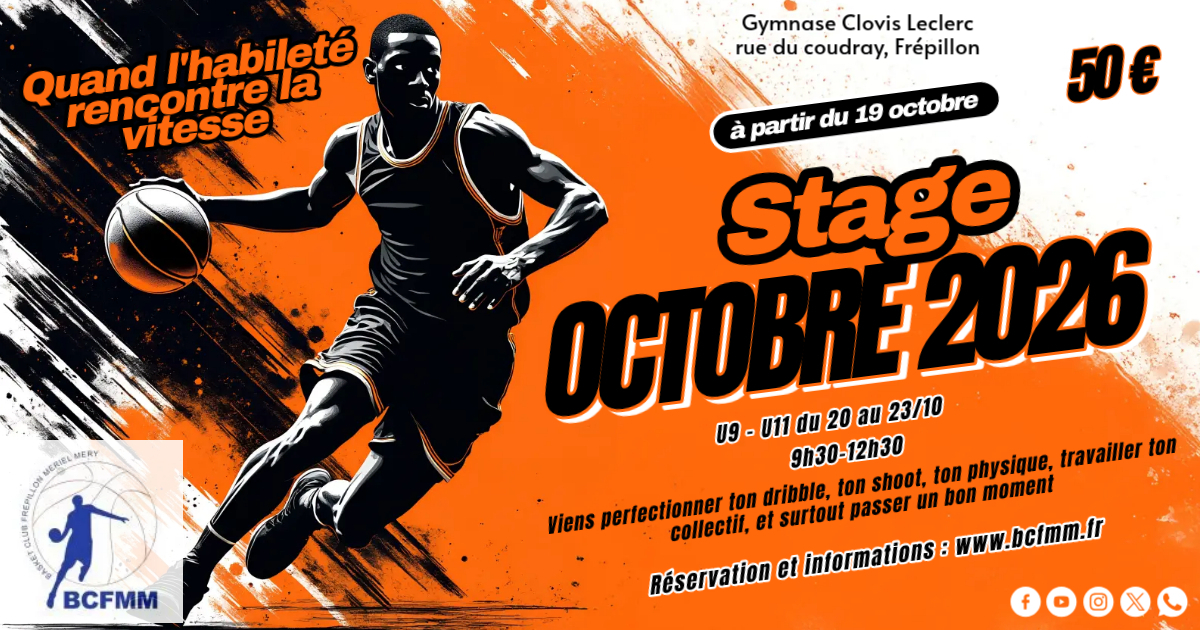 Stage Octobre U9 - U11