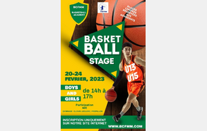 STAGE HIVERS 2023   U13 - U15