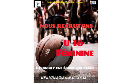 Recrutement U18 F