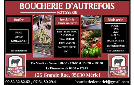 Boucherie d'autrefois